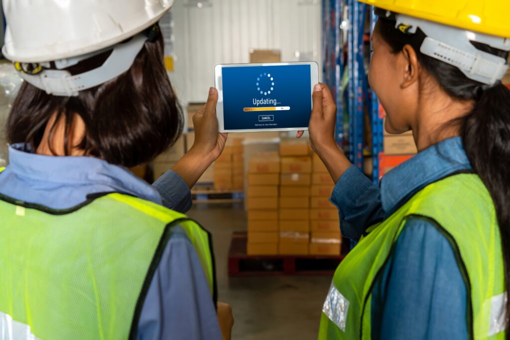 software update on computer for modish version of device software