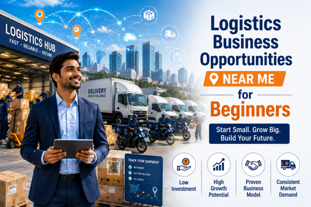 logistics business opportunities near me