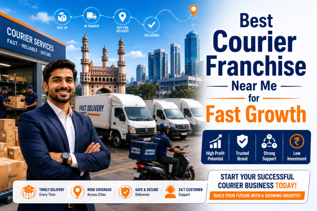 best courier franchise near me